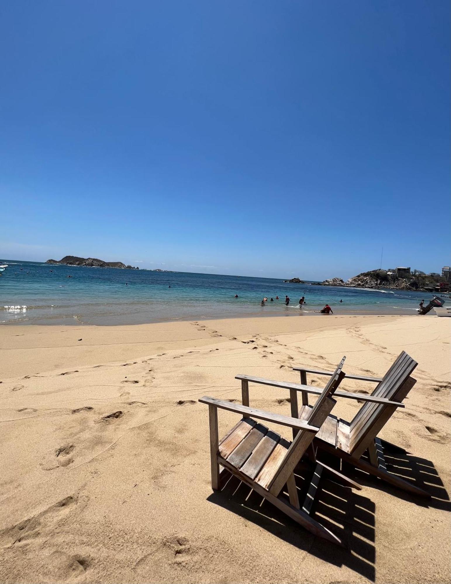 Agua Azul La Villa 산타크루즈휴에튤코 외부 사진
